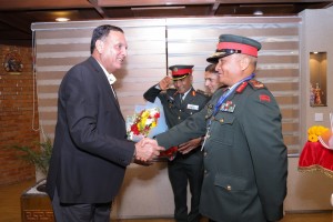 भारतीय स्थल सेनाध्यक्ष सेठ काठमाडौँमा, नेपाली सेनाको मानार्थ महारथीको दर्जा दिइने