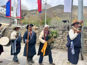 खिङ्गामा ‘धछ्याङ’ पर्वको रौनक   