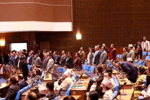 विपक्षीले सदनमा आर्थिक सर्वेक्षण र बजेट पेस गर्न दिने        