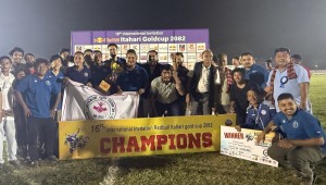 इटहरी गोल्डकपः युवा समाज मोरङलाई उपाधि