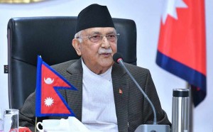 प्रधानमन्त्री ओली भन्नुहुन्छ, ‘श्रमिकको पसिनाले देश अगाडि बढेको छ’