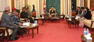 निर्वाचनमा शान्ति सुरक्षाको प्रबन्ध सुदृढ र प्रभावकारी बनाउन राष्ट्रपतिको निर्देशन   