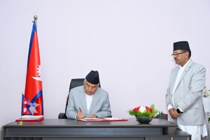 राष्ट्रपति पौडेलद्वारा संवैधानिक परिषद्सम्बन्धी अध्यादेश जारी    