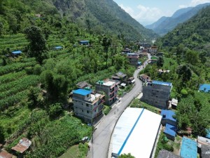 सडक पूर्वाधारलाई सुधार गर्दै मालिका गाउँपालिका   