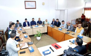 भोटेकोशी बाढीबारे छलफल गर्न सर्वदलीय बैठक