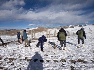 कोरलास्थित सीमाक्षेत्रमा संयुक्त गस्ती    