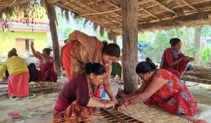 स्वरोजगारका लागि सीपमूलक तालिम सञ्चालन   