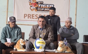 ‘टाइगर कप’ भलिबल माघ ९ देखि, तयारी तीव्र    