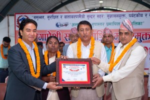 तिलोत्तमा नगरपालिका ‘सहयोगापेक्षी सडकआश्रित मानवमुक्त’ घोषणा   