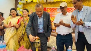 पार्टीलाई बलियो बनाउन सबै एकताबद्ध भएर लाग्नुपर्छः महासचिव पोखरेल   