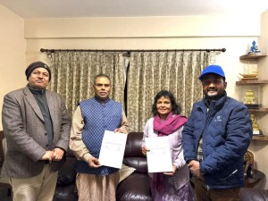 जसपा नेपाल र जसपाबीच एकता घोषणा    