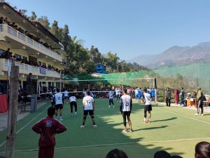 सरोज स्मृति कप भलिबलको उपाधि मेलम्चीलाई    