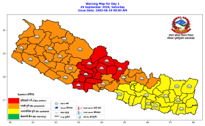 भारी वर्षाको पूर्वानुमानपछि सुदूरपश्चिमका दुई जिल्लामा यातायात सेवा बन्द   