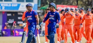 नेपाल नेदरल्याण्ड्ससँग पराजित    