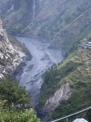पहिरोले नदी थुनिएपछि बूढीगण्डकीमा आकस्मिक बाढी आएको अनुमान