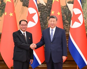 CHINA-BEIJING-XI JINPING-PREMIER OF DPRK CABINET-MEETING (CN)