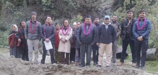 हिस्तानमा वडा कार्यालय भवन निर्माण सुरु   