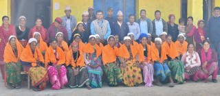 मातातीर्थ औँसीः १९ जना ज्येष्ठ आमा सम्मानित   