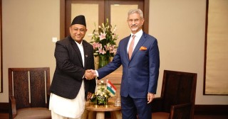 परराष्ट्रमन्त्री खनालसँग भारत, भूटान र बङ्गलादेशका विदेशमन्त्रीबीच भेटवार्ता