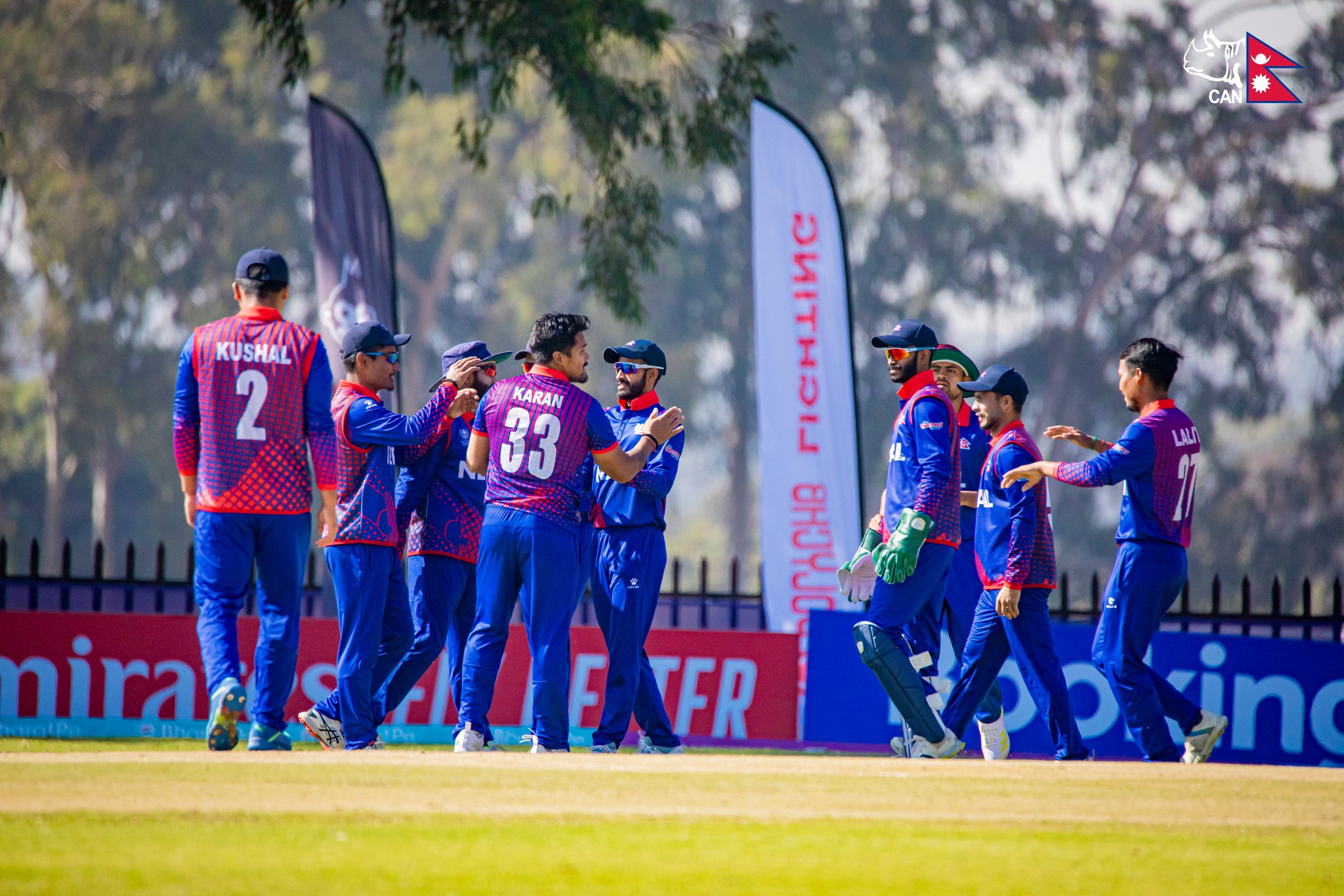 नेपाल चार पटकको विश्वकप विजेता वेस्ट इन्डिजसँग खेल्दै 