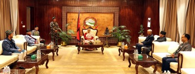 निर्वाचनमा सहभागी हुने प्रमुख दलका शीर्ष नेताहरूको प्रतिबद्धता   