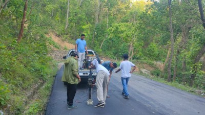 सुपादेउराली पुग्ने गोरुसिङ्गे-सन्धिखर्क स्तरोन्नतिपछि धार्मिक पर्यटक लाभान्वित        