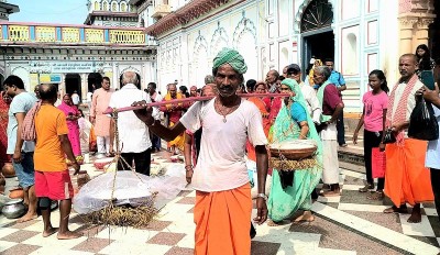 जानकी मन्दिरमा १०१ कोसेली अर्पण   