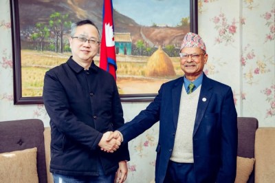 कृषिमन्त्री डा. परियार र राजदूत छन् सोङ्‌बीच भेटवार्ता    