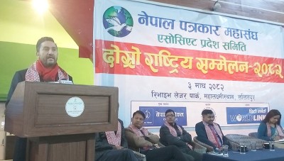 भावी सरकारमा पनि ‘मिडिया’ कर्मीको प्रतिनिधित्व हुनुपर्छः सञ्चारमन्त्री   