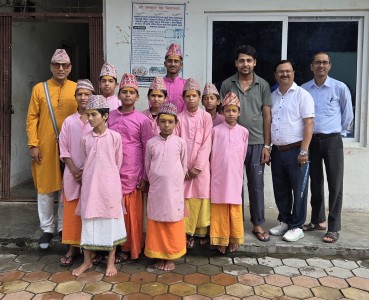 ‘संस्कृत पढाऔँ, संस्कार बचाऔँ’ अभियान   