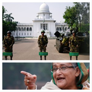 शेख हसिना विरुद्धको फैसलाअघि बंगलादेशमा कडा सुरक्षा        