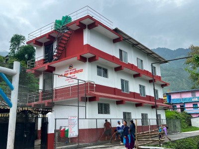 रघुगङ्गाको बेगमा वडा कार्यालय भवन निर्माण   