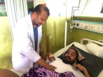 डाक्टरहरूको चन्दाले बच्यो अनिलको ज्यान