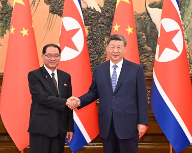 CHINA-BEIJING-XI JINPING-PREMIER OF DPRK CABINET-MEETING (CN)