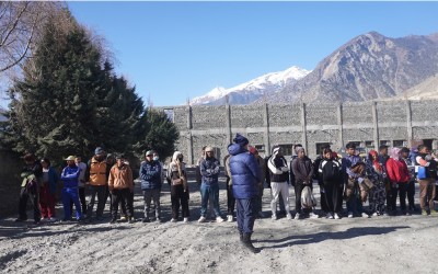 मुस्ताङमा असी प्रतिशत निर्वाचन प्रहरी जिल्ला बाहिरका   