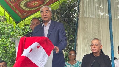 कुनै एक पार्टीलाई बहुमत ल्याउन कठिन छ : देउवा        
