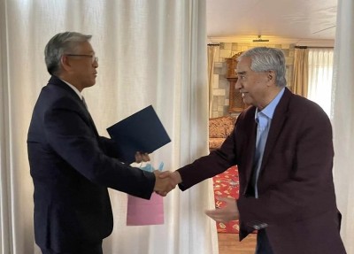 सभापति देउवासँग अमेरिकी सहायक विदेश मन्त्री लूको भेटवार्ता