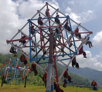 गाउँघरबाट लोप हुँदै रोटे पिङ र लिङ्गेपिङ   