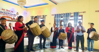‘धिमे बाजा’को संरक्षणमा जुट्दै भोजपुरका नेवार समुदाय   