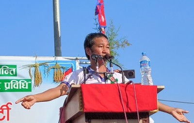 आगामी निर्वाचनमा आफ्नो नेतृत्वमा नयाँ राजनीतिक शक्ति उदाउने हर्क साम्पाङको दाबी   