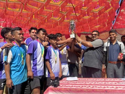 ‘जेनजी’ शहीद योगेन्द्र न्यौपाने स्मृति भलिबल प्रतियोगिताको उपाधि तीनपाटन ‘ए’लाई        