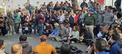 पत्रकार रजकप्रति श्रद्धाञ्जली, पत्रकार महासङ्घ विरोधमा