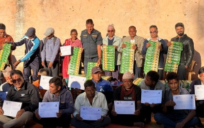 कैदीबन्दीलाई अगरबत्ती उत्पादनसम्बन्धी तालिम   