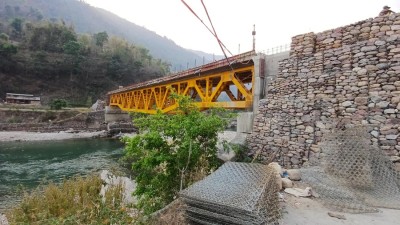 झेँदी पुल निर्माण सम्पन्न   