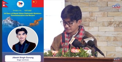 नेपाल-चीनबीचको साँस्कृतिक सम्ब्न्ध महत्वपूर्ण : कलाकार गुरुङ