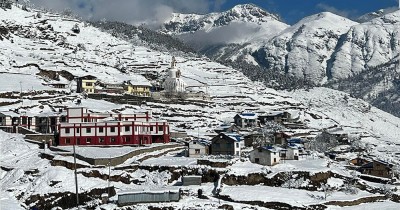 जुम्लामा हिमपातपछि जनजीवन कष्टकर, किसान खुसी        