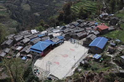 म्याग्दीको रायखोर र कोटगाउँमा खेलमैदान निर्माण   