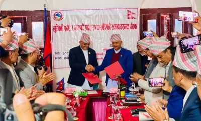 लुम्बिनी र गण्डकी प्रदेश सरकार संयुक्त बैठक : गण्डकी आर्थिक त्रिभुज परियोजना कार्यान्वयनमा साझा सहमति        