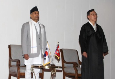 उपराष्ट्रपति यादव स्वागत समारोहमा सहभागी   