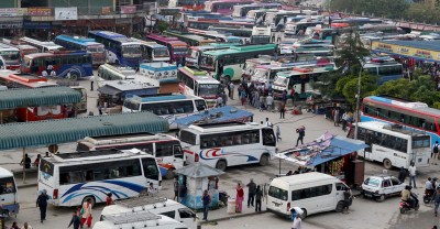 नयाँ बसपार्कबाट सवारीसाधन सञ्चालन हुन थाले        